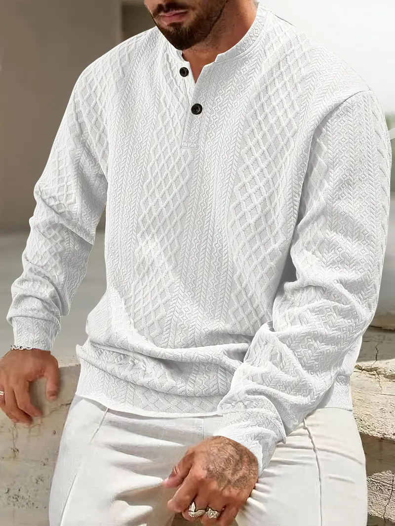 Warriner – Langärmliges Sweatshirt Mit Geometrischem Muster - Image 5