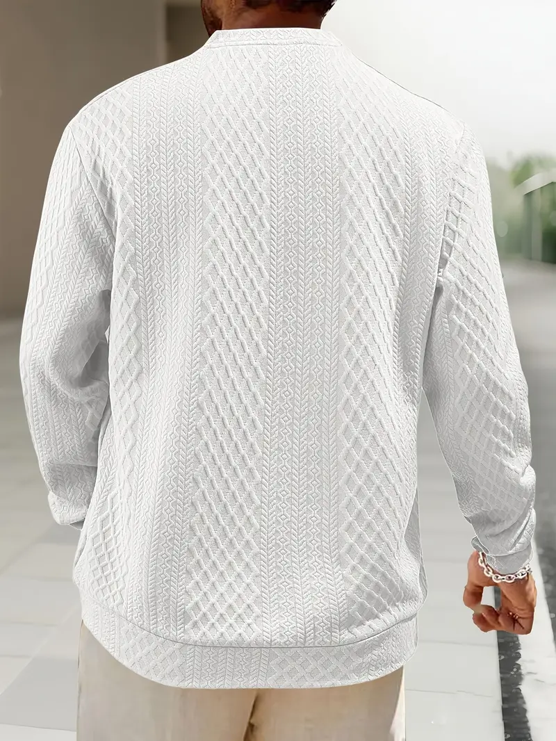Warriner – Langärmliges Sweatshirt Mit Geometrischem Muster - Image 6