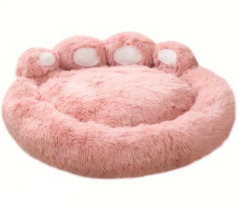 Waschbares Haustierbett CozyPaw mit pfotenförmigem Design - Image 6