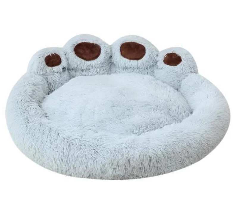 Waschbares Haustierbett CozyPaw mit pfotenförmigem Design - Image 7
