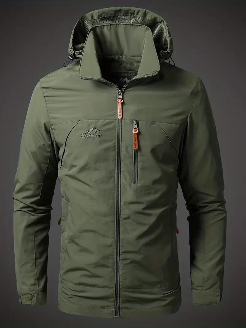 Wasser- und winddichte herren outdoor jacke für alle aktivitäten - Image 4