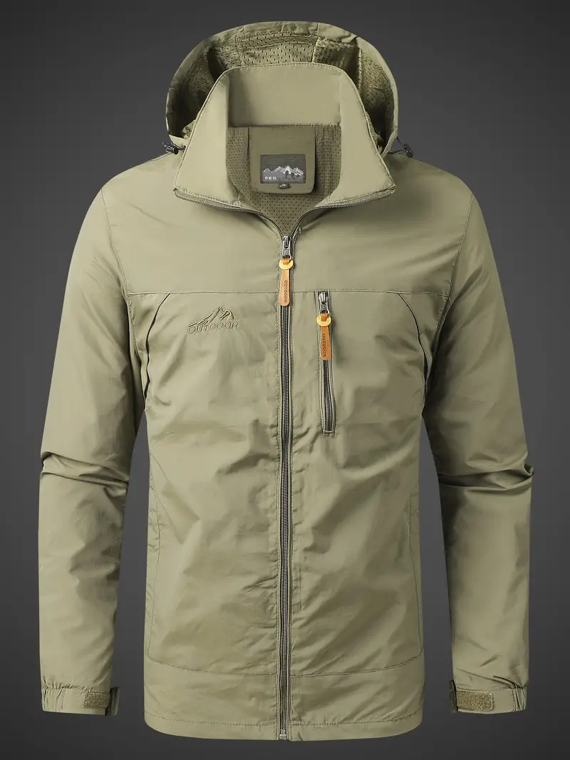 Wasser- und winddichte herren outdoor jacke für alle aktivitäten - Image 5