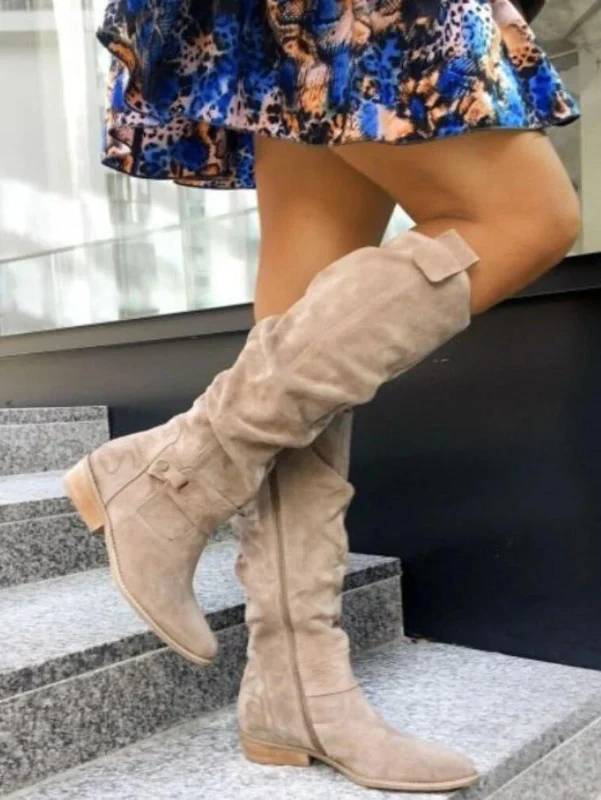 Wasserabweisende Damenstiefel – Edle Sohle und Isolierung für Winterwetter – Elegante Stiefel für kalte Tage