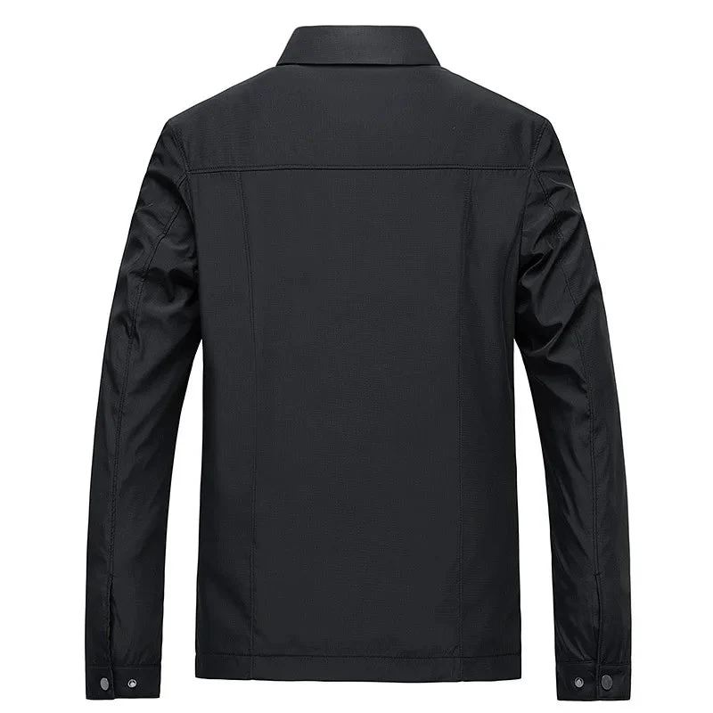 Wasserabweisende Herrenjacke mit Taschen – ideal für Outdoor und Alltag