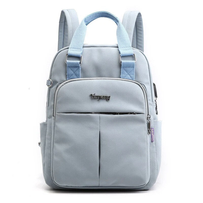 Wasserabweisender Laptop-Rucksack mit USB-Anschluss – multifunktional und geräumig für Damen und Herren - Image 5
