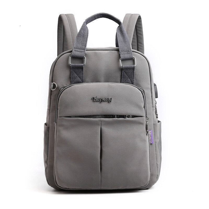 Wasserabweisender Laptop-Rucksack mit USB-Anschluss – multifunktional und geräumig für Damen und Herren - Image 7