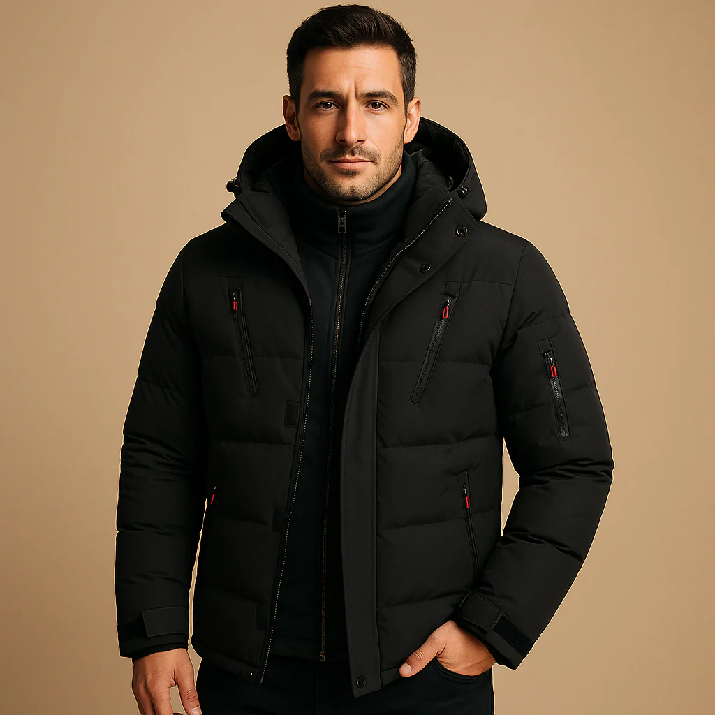 Wasserfeste Winterjacke mit warmem Futter für Herren | Joris - Image 2
