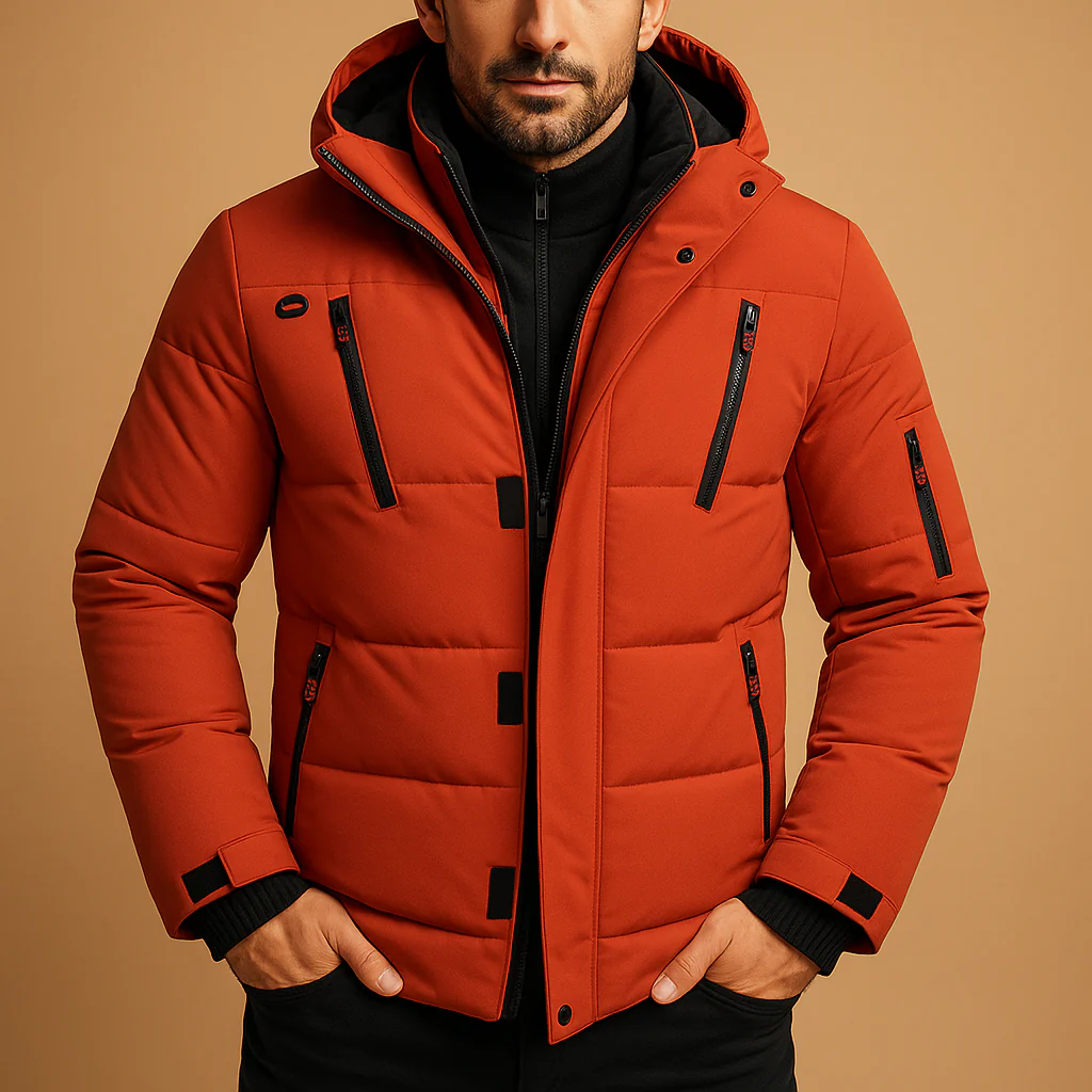 Wasserfeste Winterjacke mit warmem Futter für Herren | Joris - Image 3