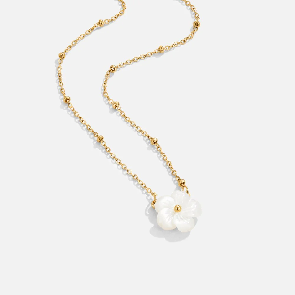 Weißes Blütenblumen-Halsband - Image 4