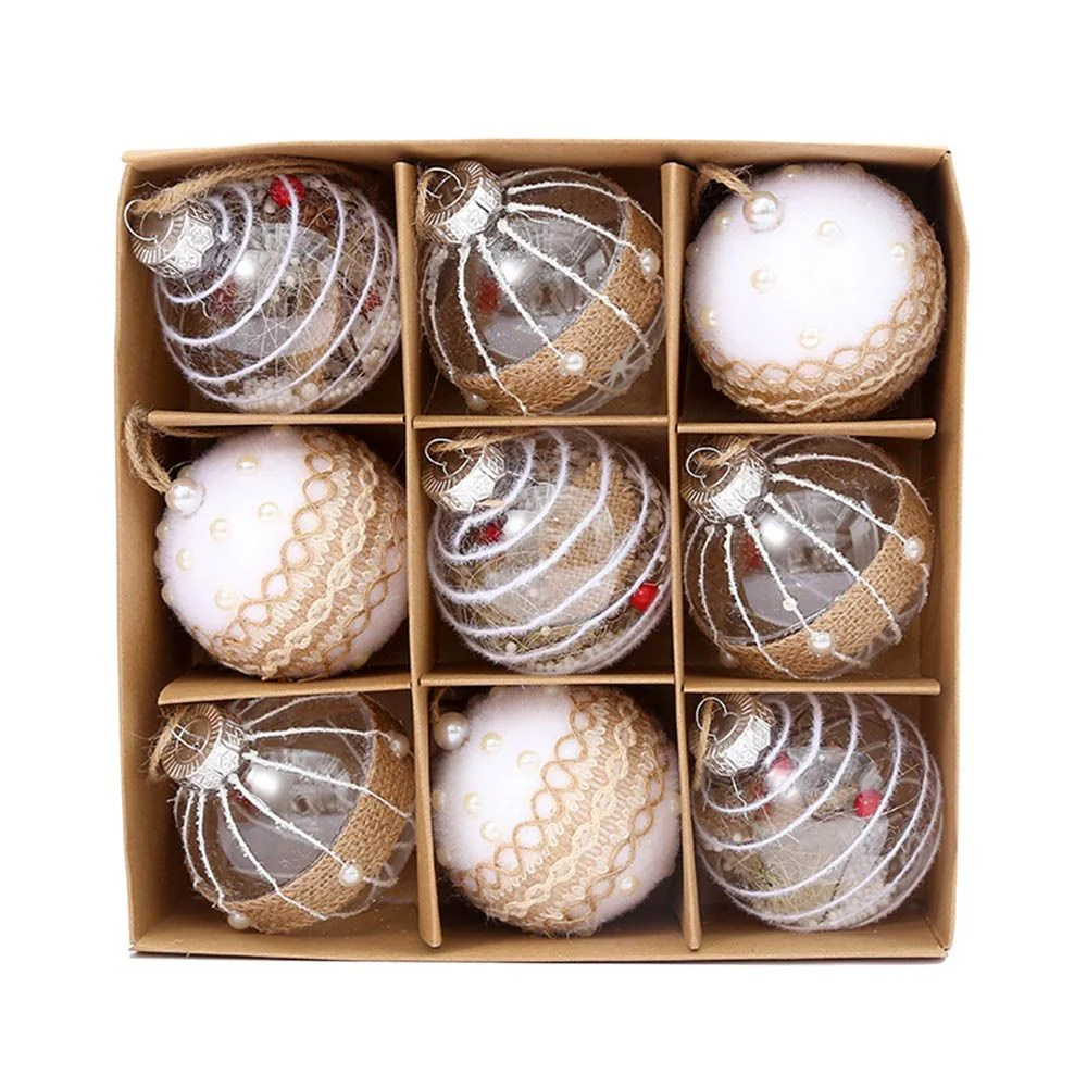 Weihnachtsbaumschmuck | Dekorative Hängekugeln für die Weihnachtsdekoration