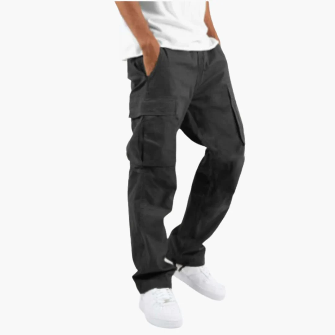 Weite Cargo-Hose für Männer - Bequeme Passform mit Taschen