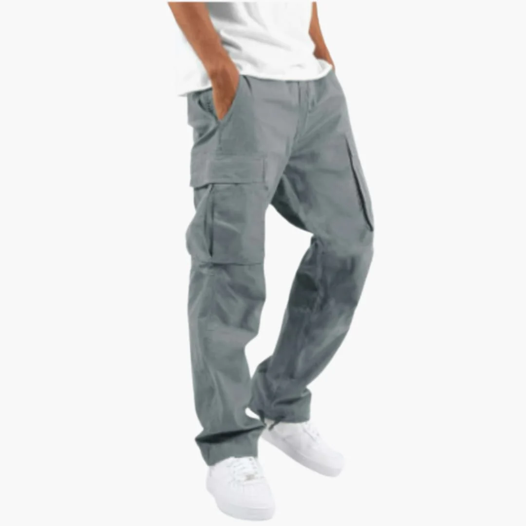 Weite Cargo-Hose für Männer - Bequeme Passform mit Taschen - Image 10
