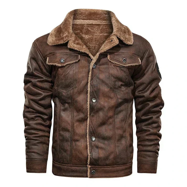 Werner - schlanke bomberjacke aus echtem leder - Image 2