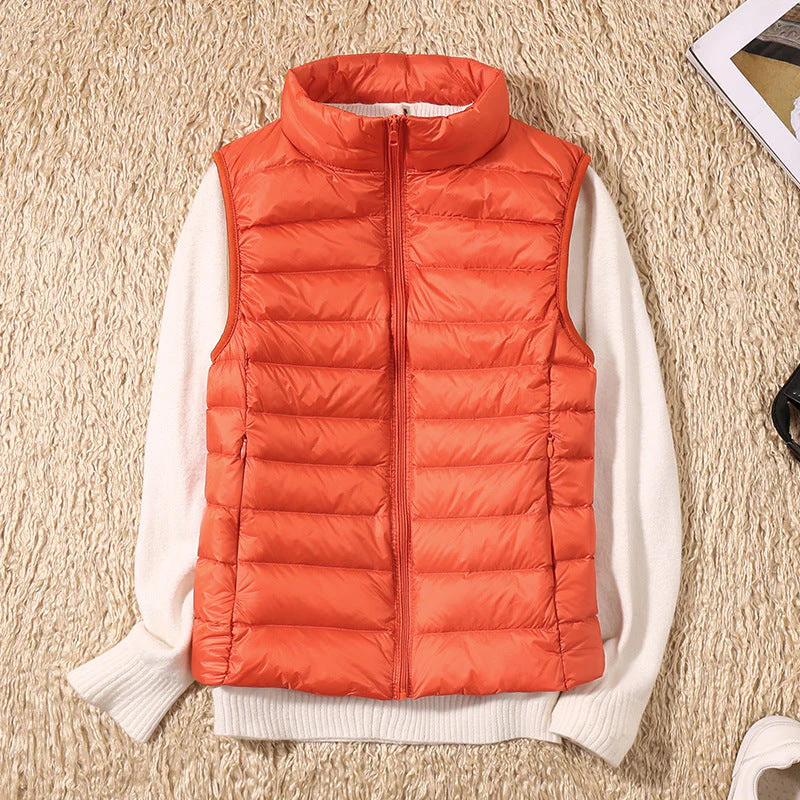 Weste Damen Leicht Gepolstert | Ärmellose Outdoor-Weste - Image 10