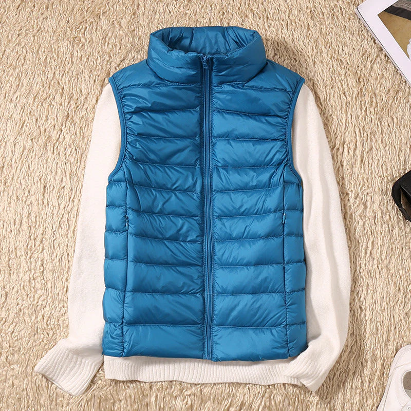 Weste Damen Leicht Gepolstert | Ärmellose Outdoor-Weste - Image 11
