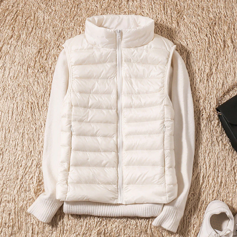 Weste Damen Leicht Gepolstert | Ärmellose Outdoor-Weste - Image 12