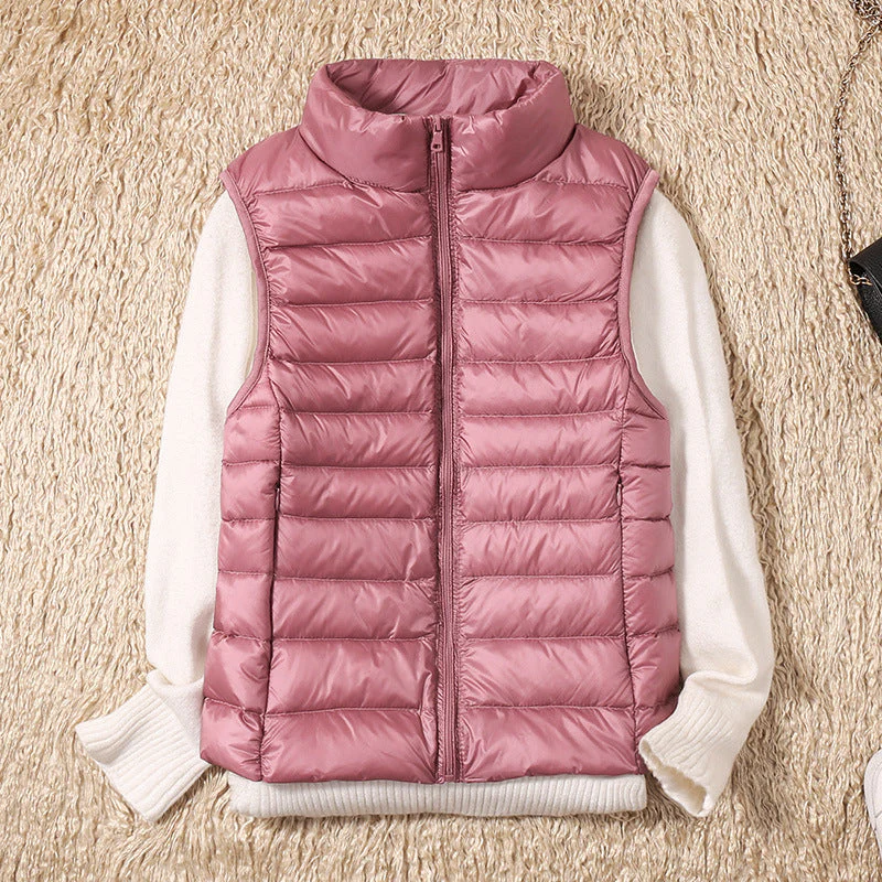 Weste Damen Leicht Gepolstert | Ärmellose Outdoor-Weste - Image 3