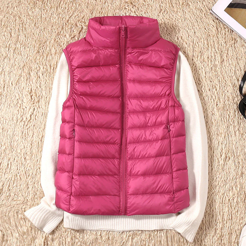 Weste Damen Leicht Gepolstert | Ärmellose Outdoor-Weste - Image 9