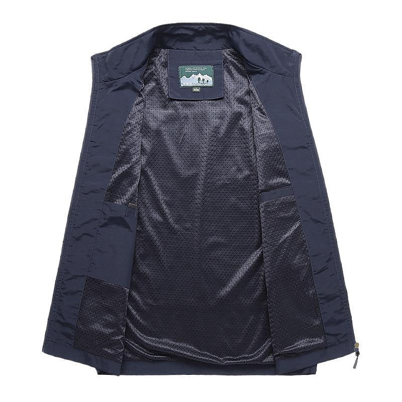 Weste Herren Outdoor Mit Taschen | Atmungsaktiv Und Schnelltrocknend - Image 2