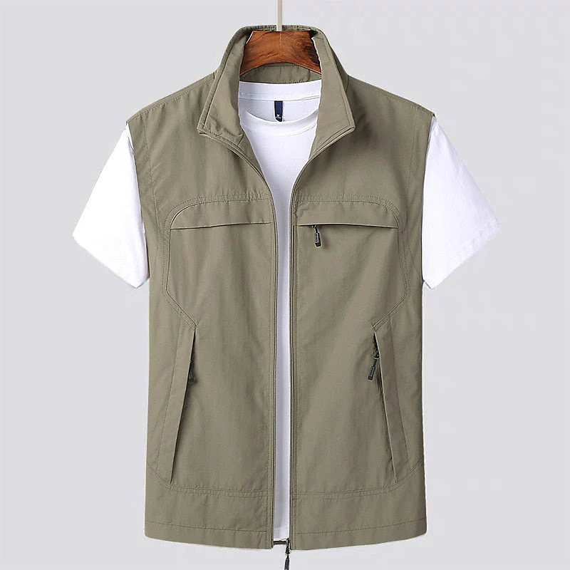 Weste Herren Outdoor Mit Taschen | Atmungsaktiv Und Schnelltrocknend - Image 6
