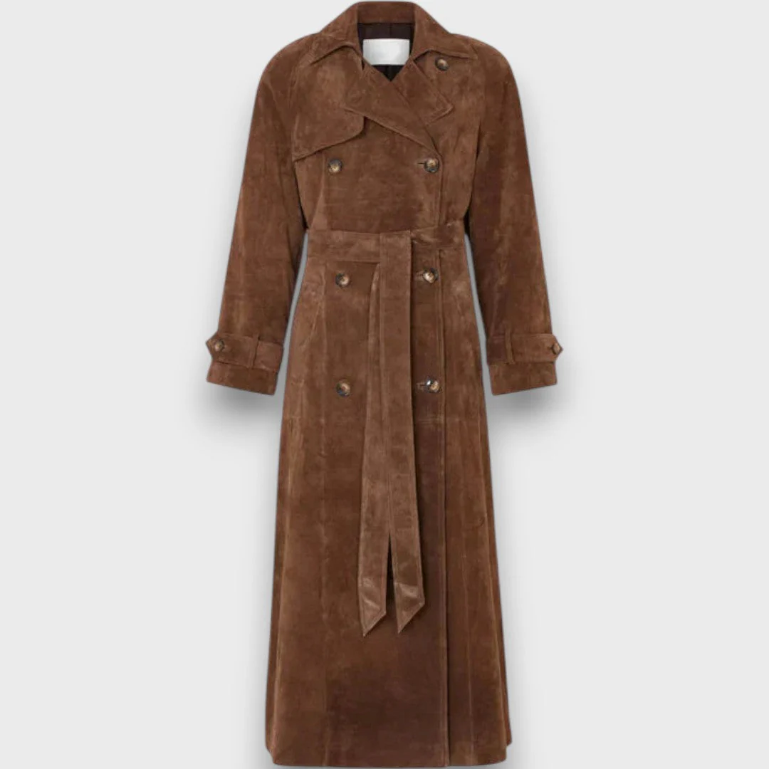 Weyla – Trenchcoat in Wildlederoptik - Image 6