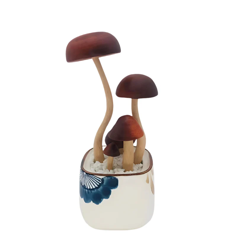 WhimsiShroom Innenraumdekoration – Verspielt Pilzarrangement - Image 4