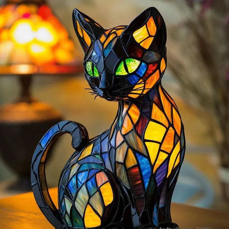 WhiskaGlow – Mitternachtsleuchtende Katzenlampe - Image 2