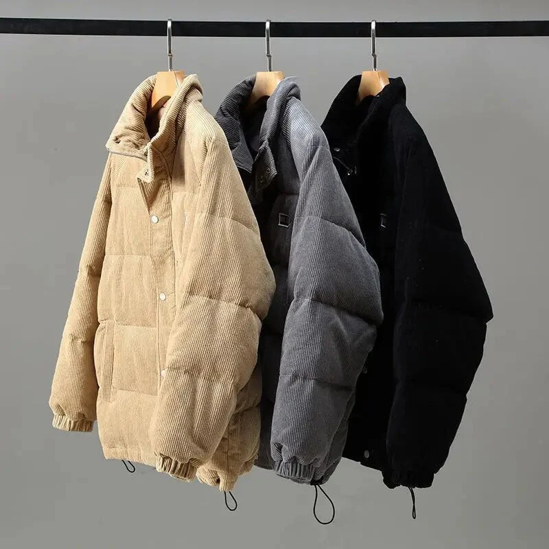 William | Elegante Herrenjacke für Winter Cordmaterial - Image 5