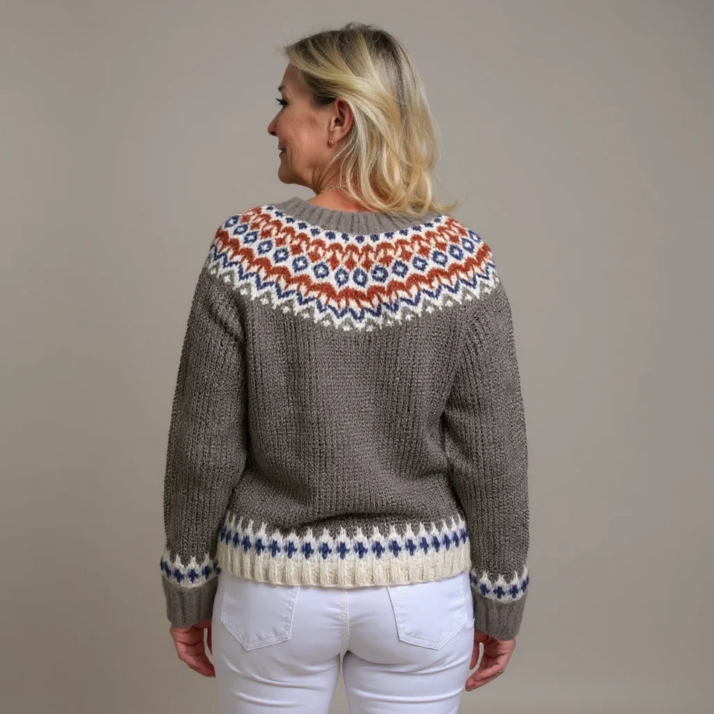 Wilma | Vintage Isländische Strickjacke - Image 3