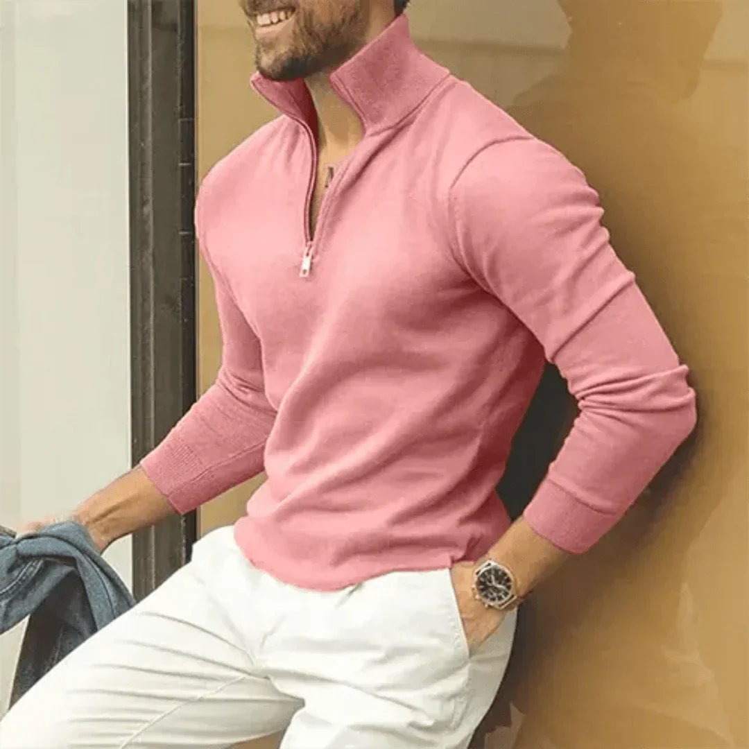 Wilton Rollkragenpullover mit Halbem Reißverschluss - Image 7