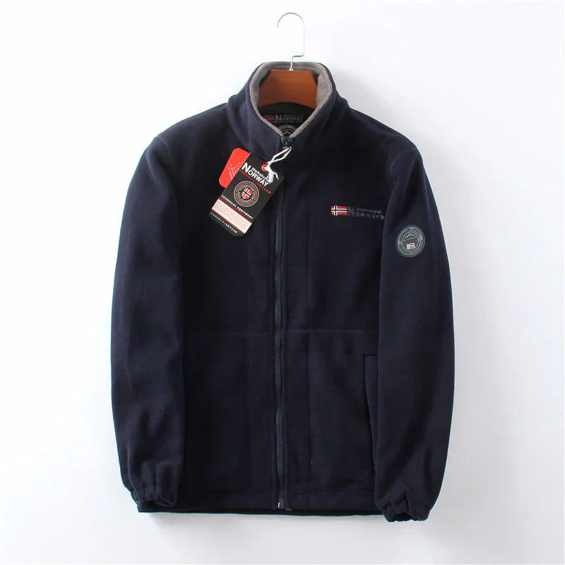 Winddichte & komfortable herren fleece jacke - Image 10