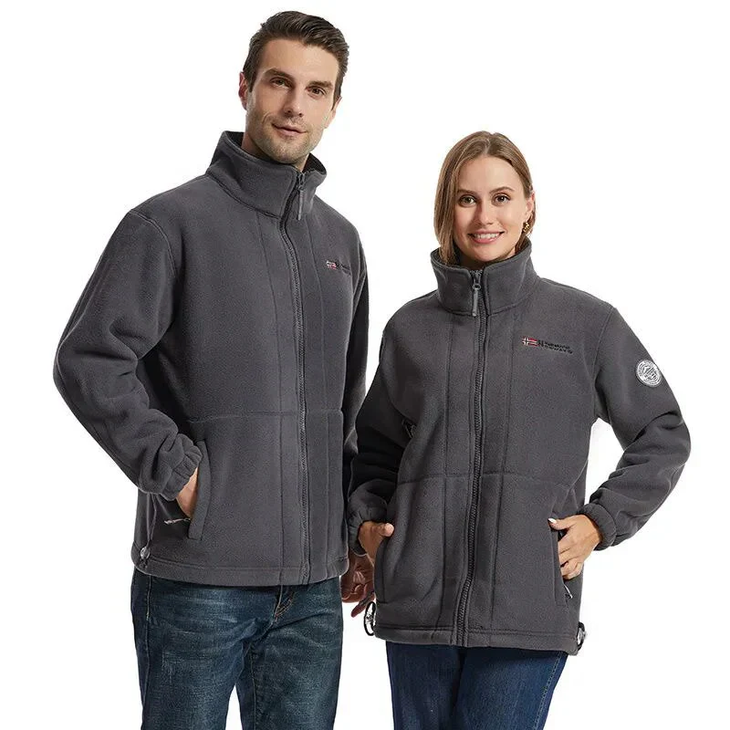 Winddichte & komfortable herren fleece jacke - Image 4