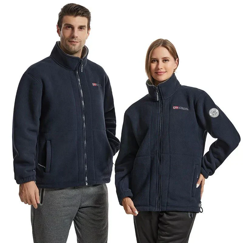 Winddichte & komfortable herren fleece jacke - Image 5