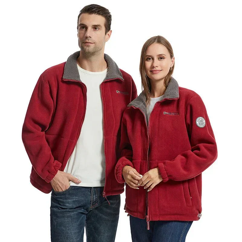 Winddichte & komfortable herren fleece jacke - Image 6