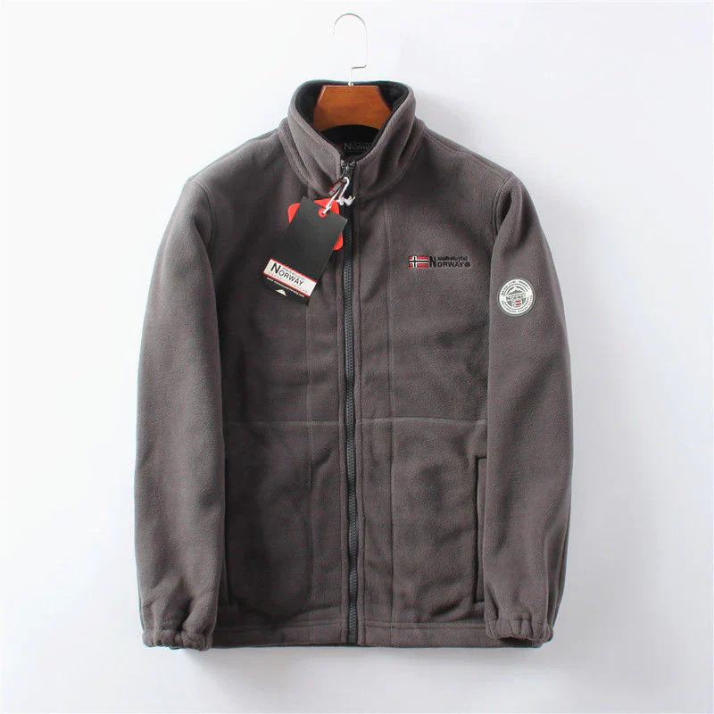Winddichte & komfortable herren fleece jacke - Image 8