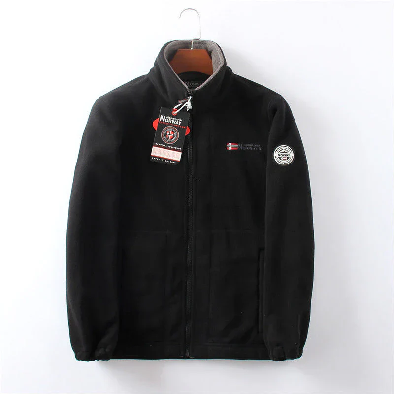 Winddichte & komfortable herren fleece jacke - Image 9