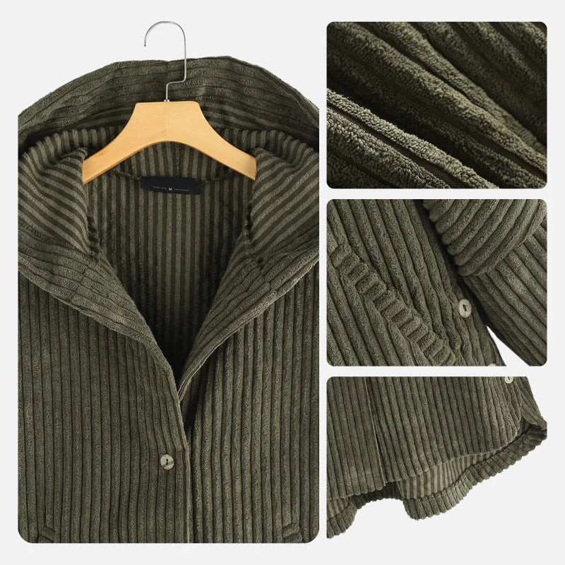 WINNIFREDA - CORDJACKE MIT KAPUZE - Image 2