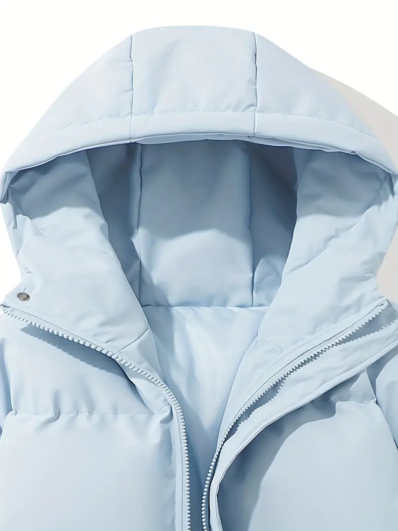 Winter Damen Pufferjacke Mit Kapuze - Image 10