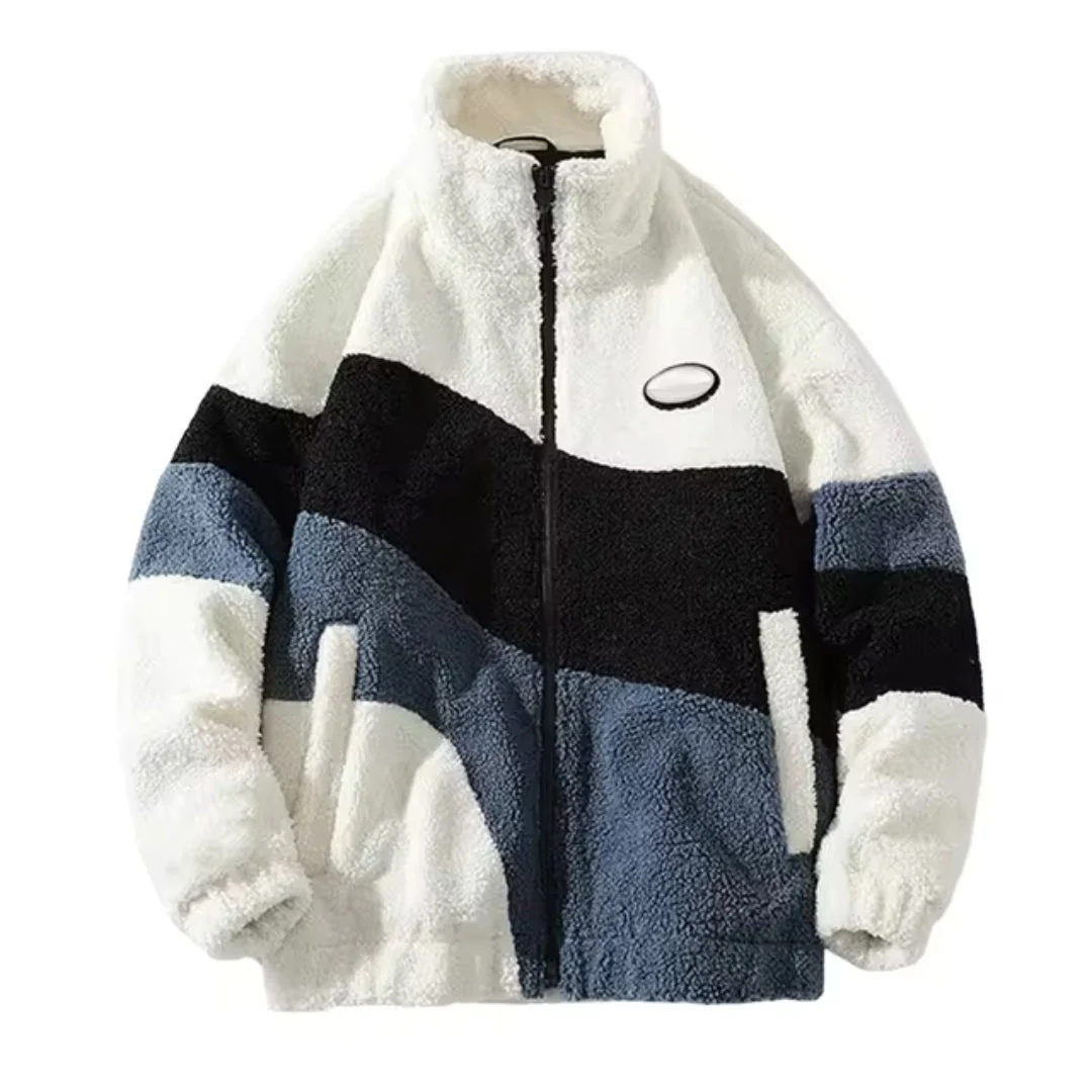 Winter Kunst pelz Fleecejacke Streetwear - Image 4