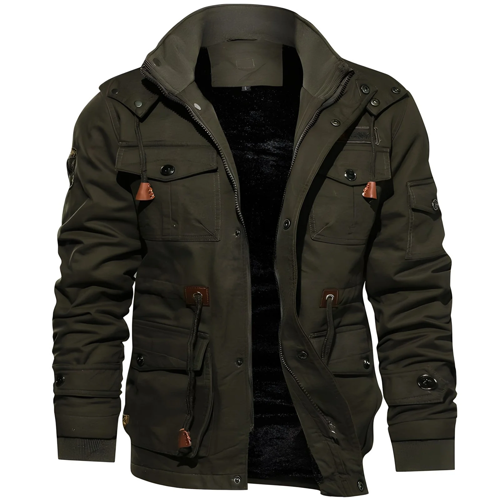Winterjacke Herren Outdoor Warm | Pufferjacke Vielseitig - Image 4