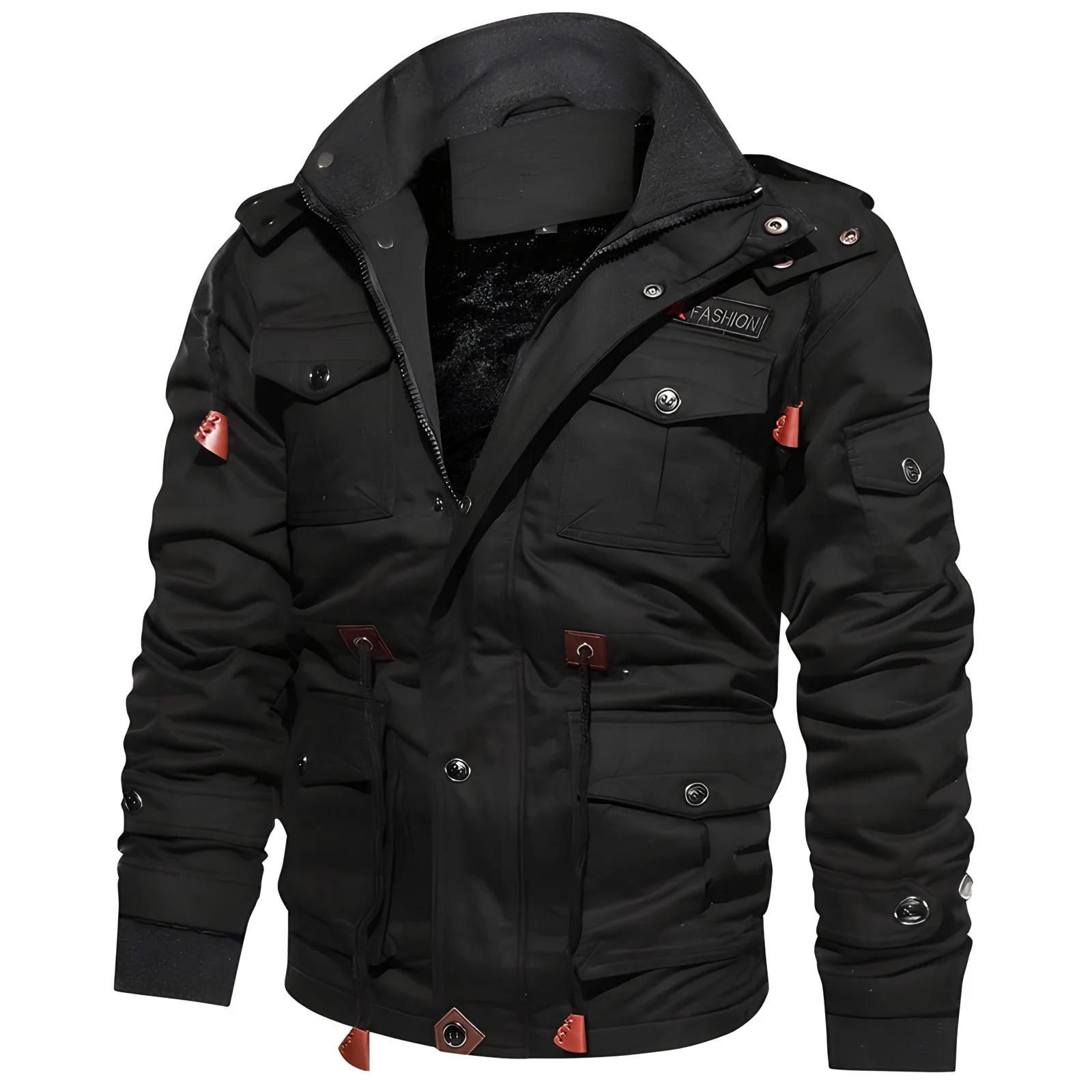 Winterjacke Herren Outdoor Warm | Pufferjacke Vielseitig - Image 6