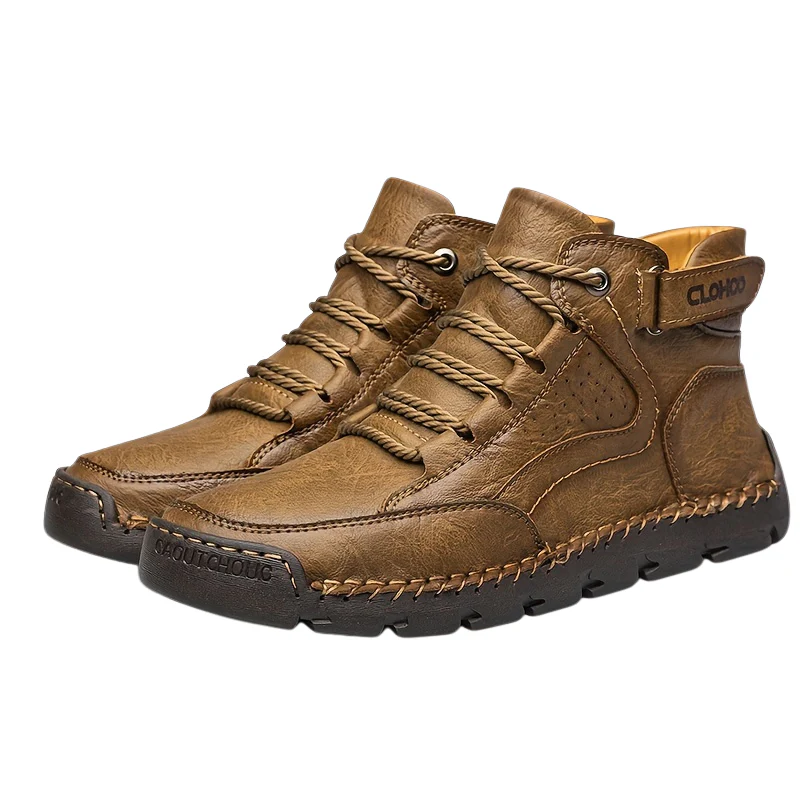 Winterschuhe Herren | Gefütterte Schnürstiefel Knöchelhoch - Image 7