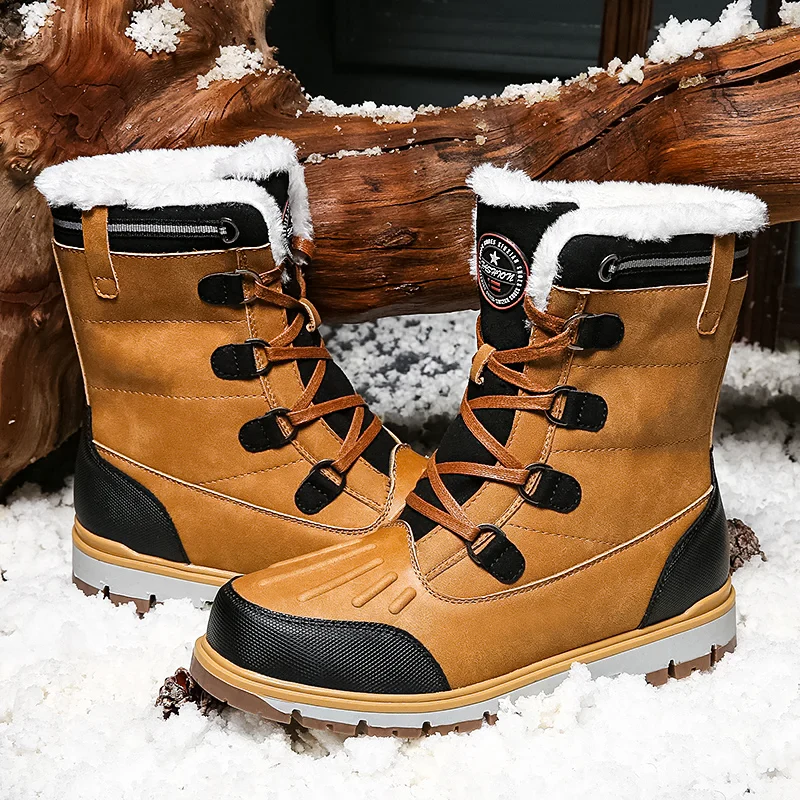 Winterschuhe Herren | Mittelhohe Schnürstiefel - Image 10