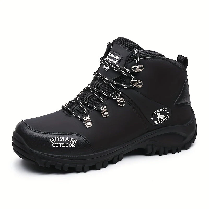 Winterschuhe Herren | Schnür-Wanderschuhe Mit Profilsohle - Image 4