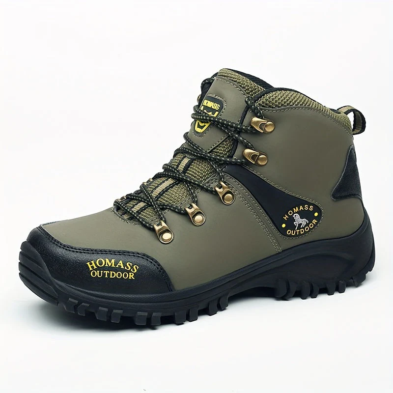 Winterschuhe Herren | Schnür-Wanderschuhe Mit Profilsohle - Image 5