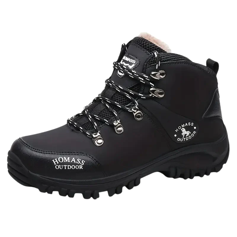 Winterschuhe Herren | Schnür-Wanderschuhe Mit Profilsohle - Image 6