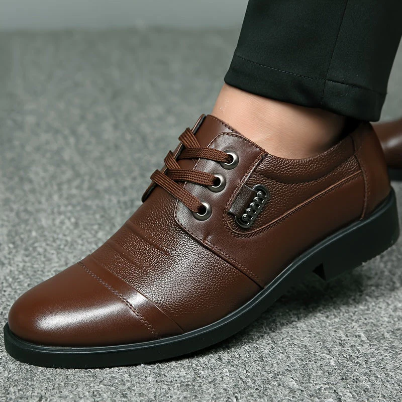 Winterschuhe Herren | Schnürschuhe Mit Gefüttertem Inneren - Image 5
