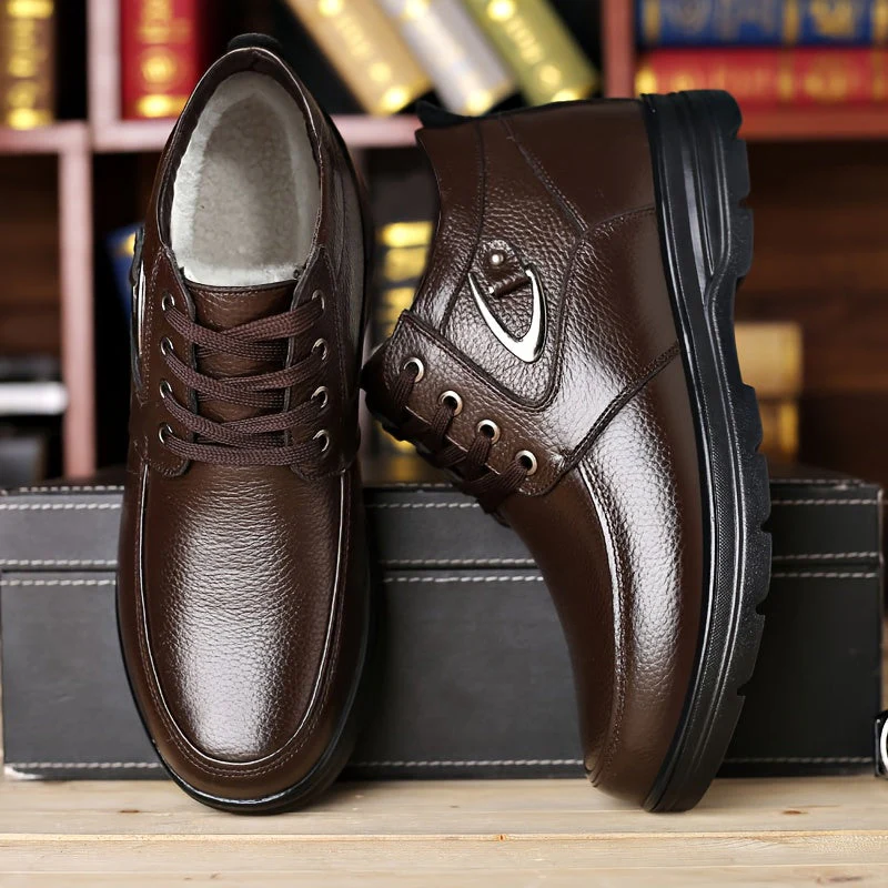 Winterschuhe Herren | Schnürschuhe mit gepolstertem Inneren - Image 3
