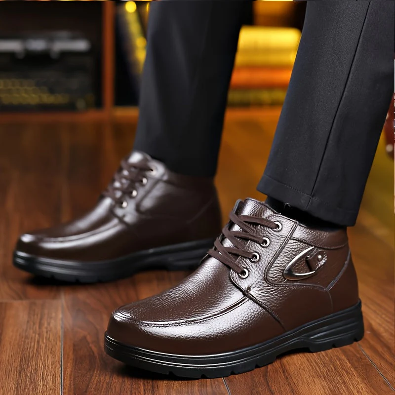 Winterschuhe Herren | Schnürschuhe mit gepolstertem Inneren - Image 8