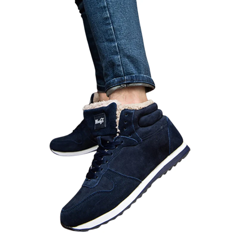 Winterschuhe Herren | Schnürstiefel Knöchelhoch - Image 2
